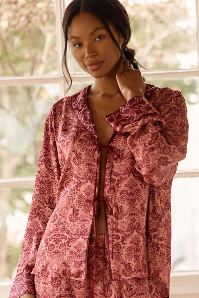 LyreBird Palm Reader Pyjama Top in LB Silky #1
