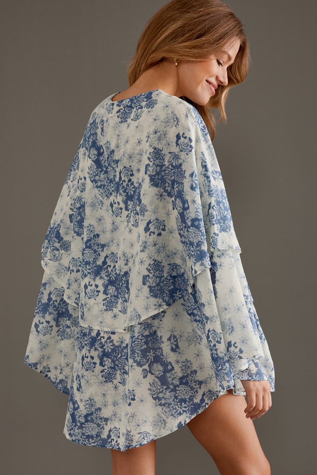 Camicia da Notte in Cotone a Strati Floataway di Desmond & Dempsey #3