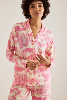 Long-Sleeve Pyjama Set en taille: XS chez Anthropologie - Desmond & Dempsey - Modalova
