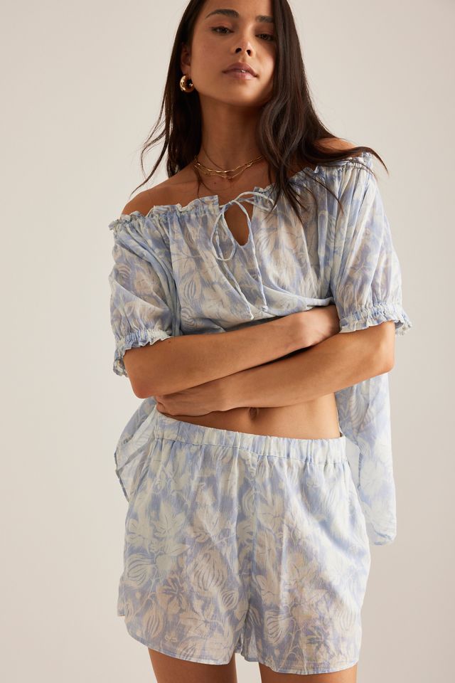 Desmond & Dempsey Idyllic Short Pyjama Set #4