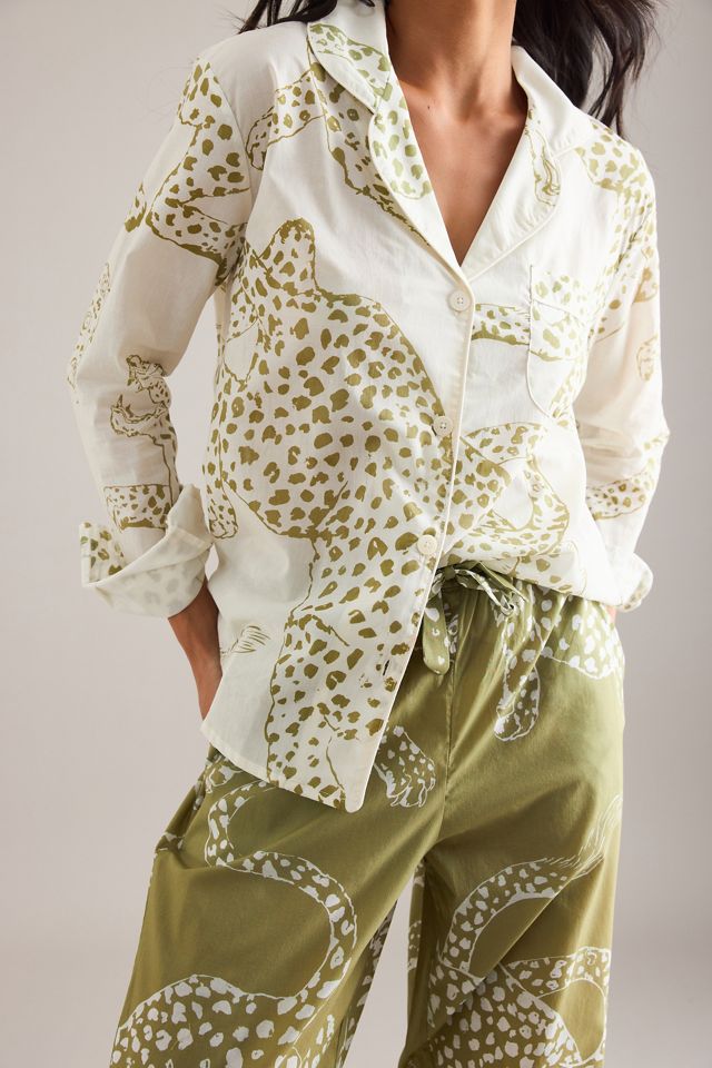 Desmond & Dempsey Jaguar Langer Pyjama #2