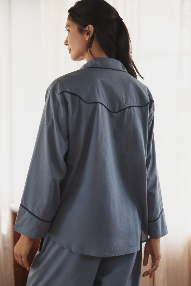 THE GREAT. SLEEP The Western Pajama Shirt #1