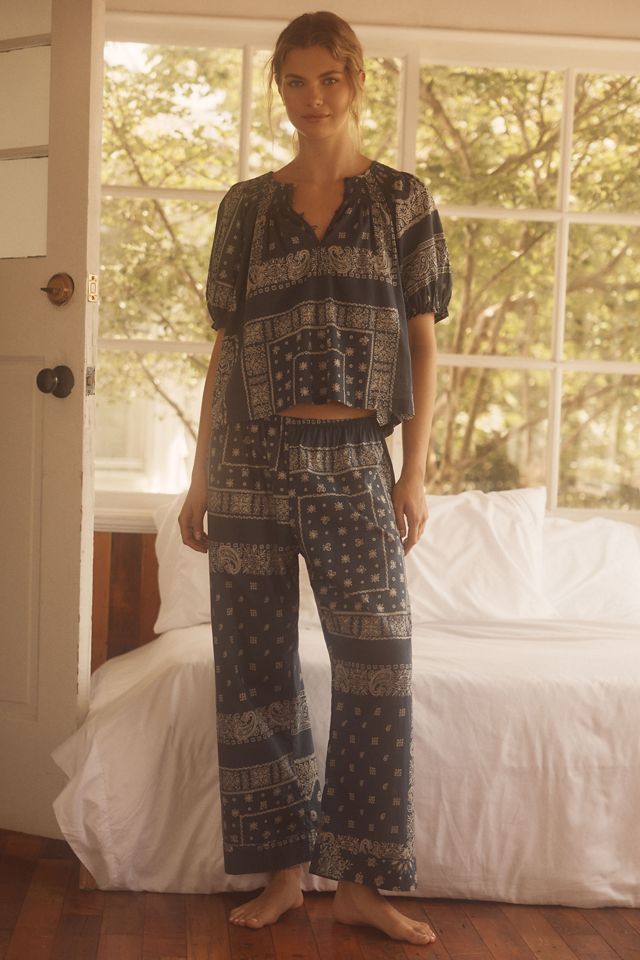 THE GREAT. SLEEP The Smocked Sleep Top #1