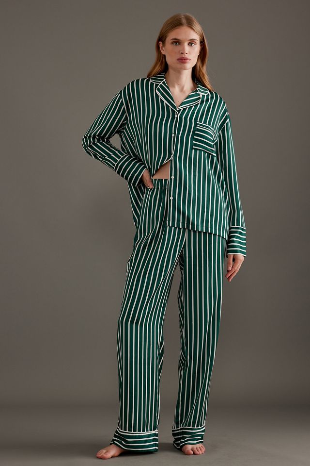 Pantaloni Pigiama Lunghi In Puro Cotone Uomo - Foto 13