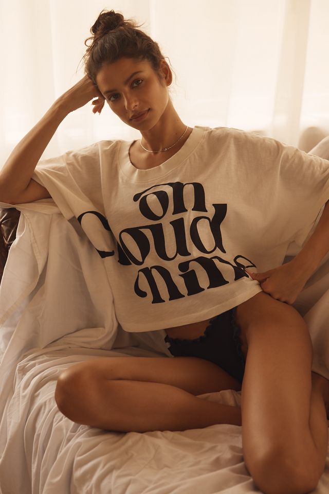 By Anthropologie Oversized Graphic Sleep Tee #2