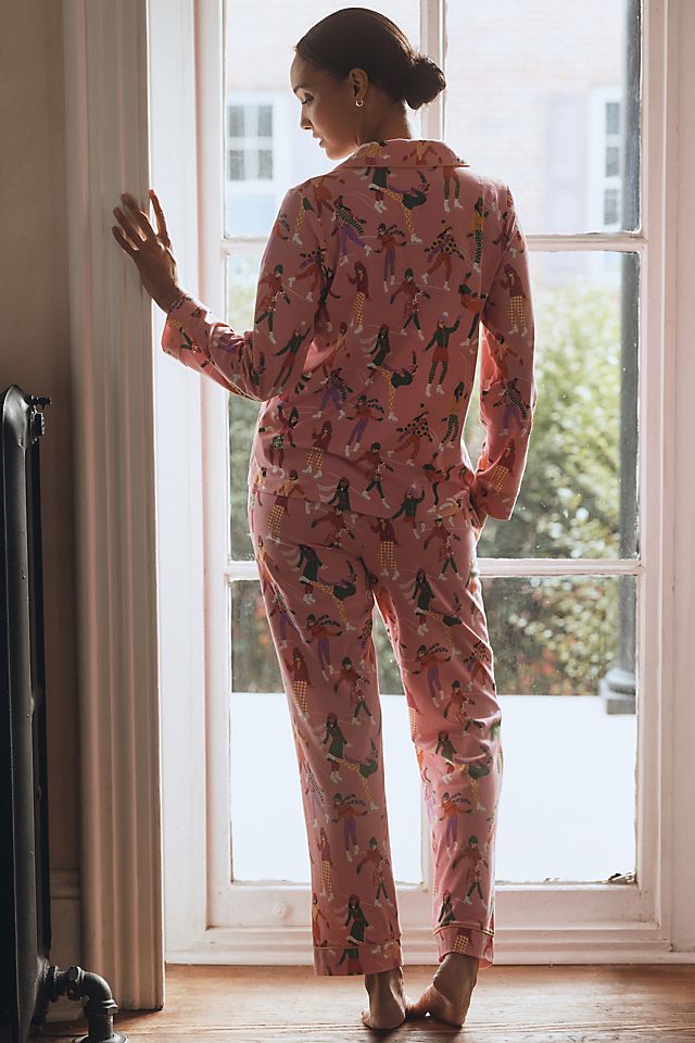 BedHead PJs Long-Sleeve Classic Pajama Set | Anthropologie