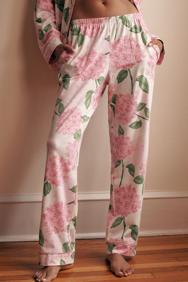 BedHead PJs Long-Sleeve Hydrangea Pajama Set #2