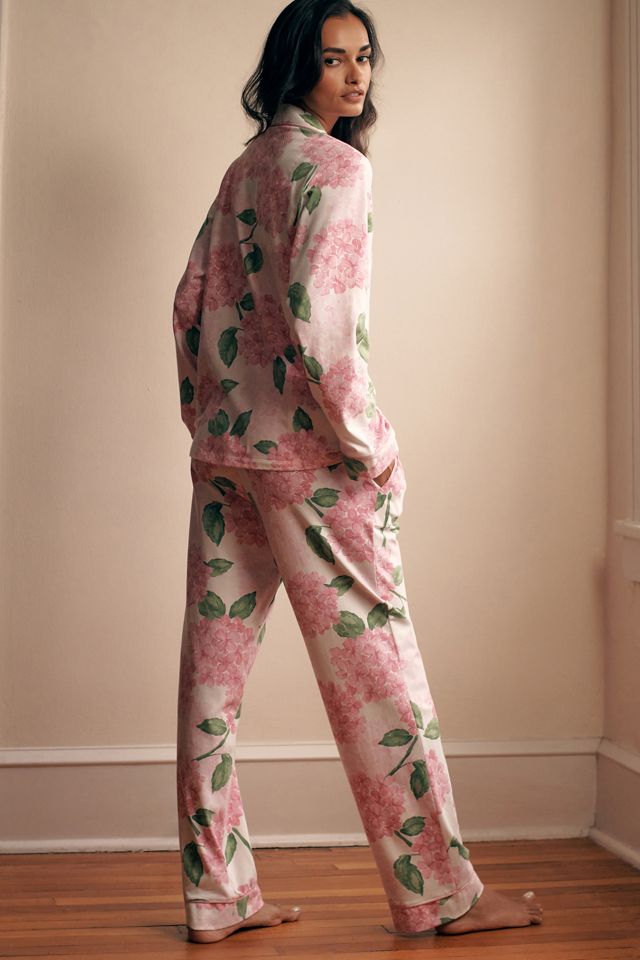 BedHead PJs Long-Sleeve Hydrangea Pajama Set #3