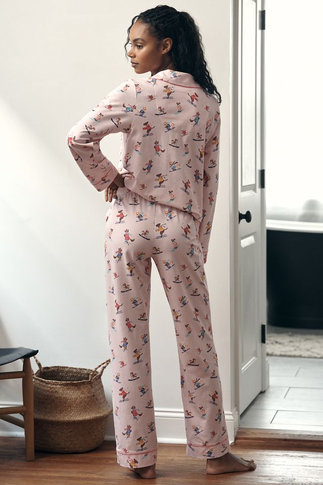 BedHead PJs Ski Season Long-Sleeve & Pant Stretch Jersey Pajama Set #2