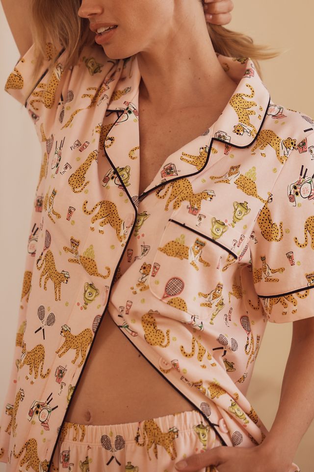 BedHead PJs Tennis Cheetahs Pajama Set #1