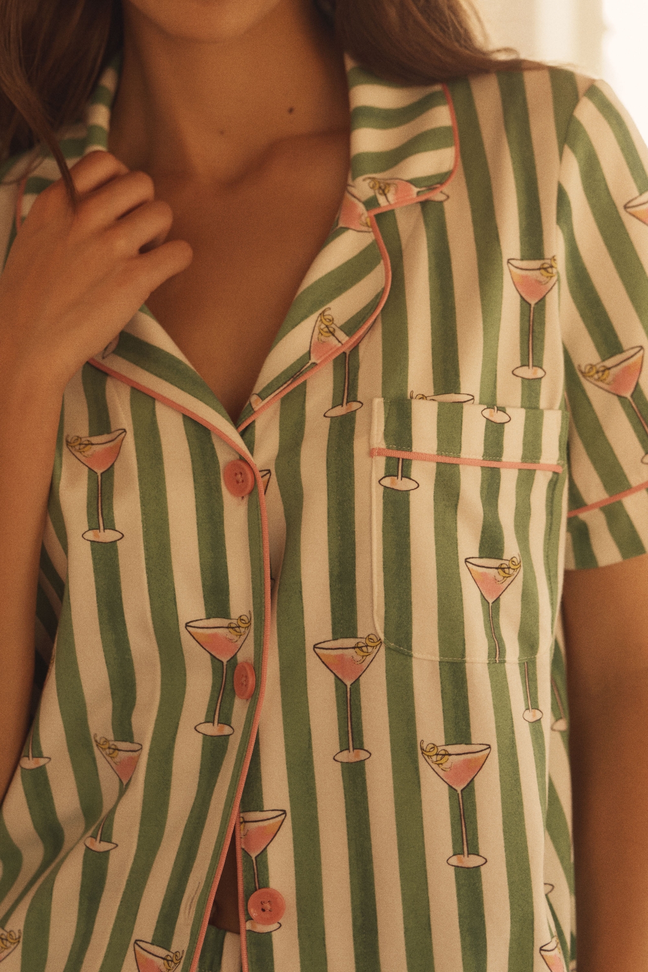 BedHead PJs Martini O'Clock Pajama Set