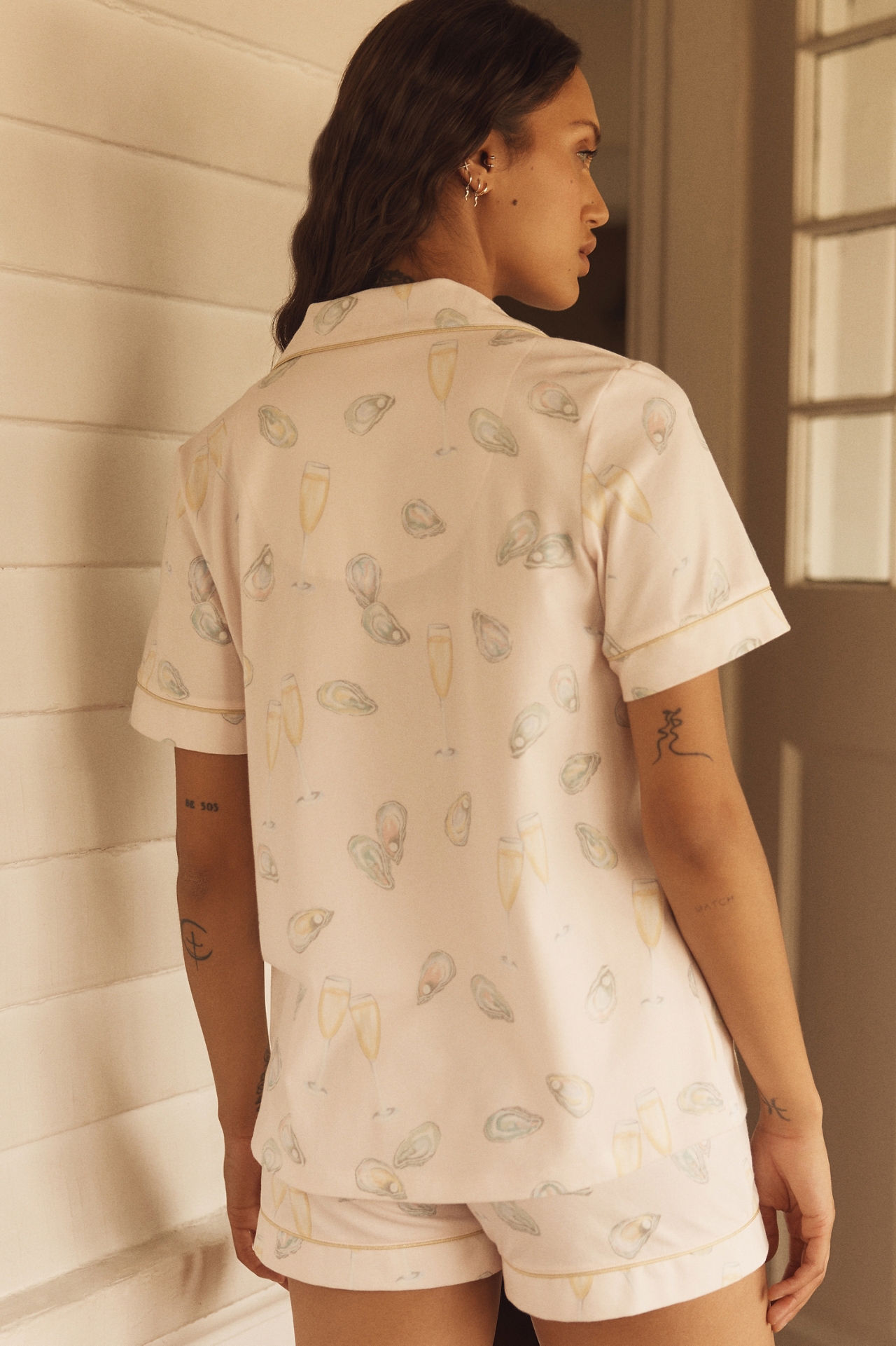BedHead PJs Oysters & Champagne Pajama Set