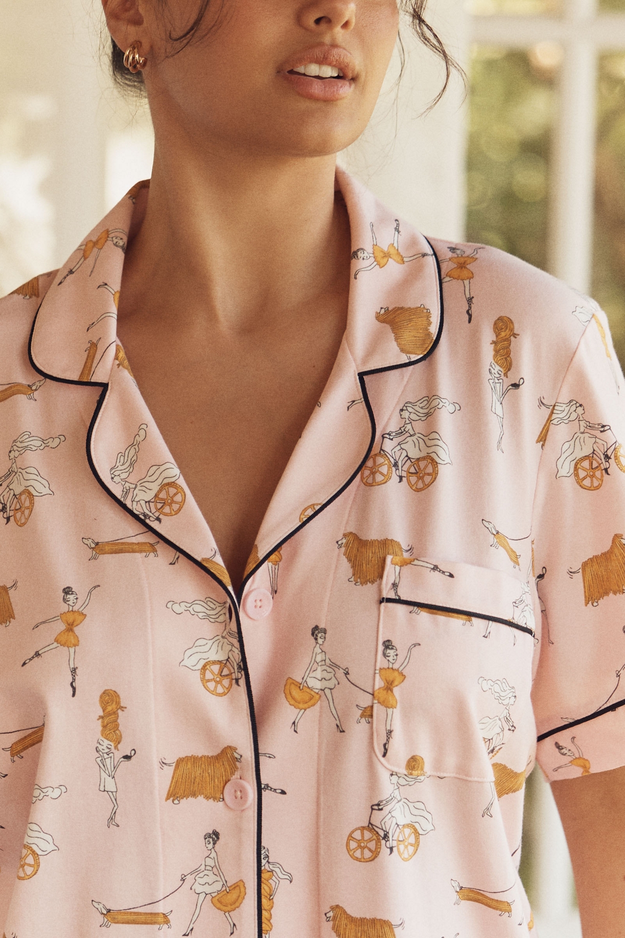 BedHead PJs Plus Classic Shorty Pajama Set