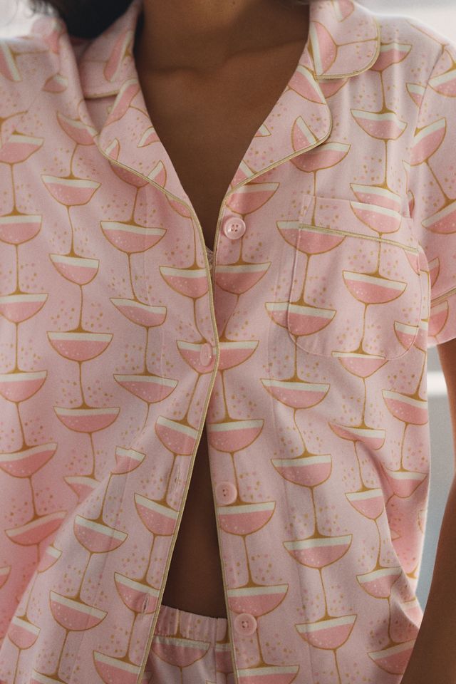 BedHead PJs Champagne Coupe Pajama Set #1