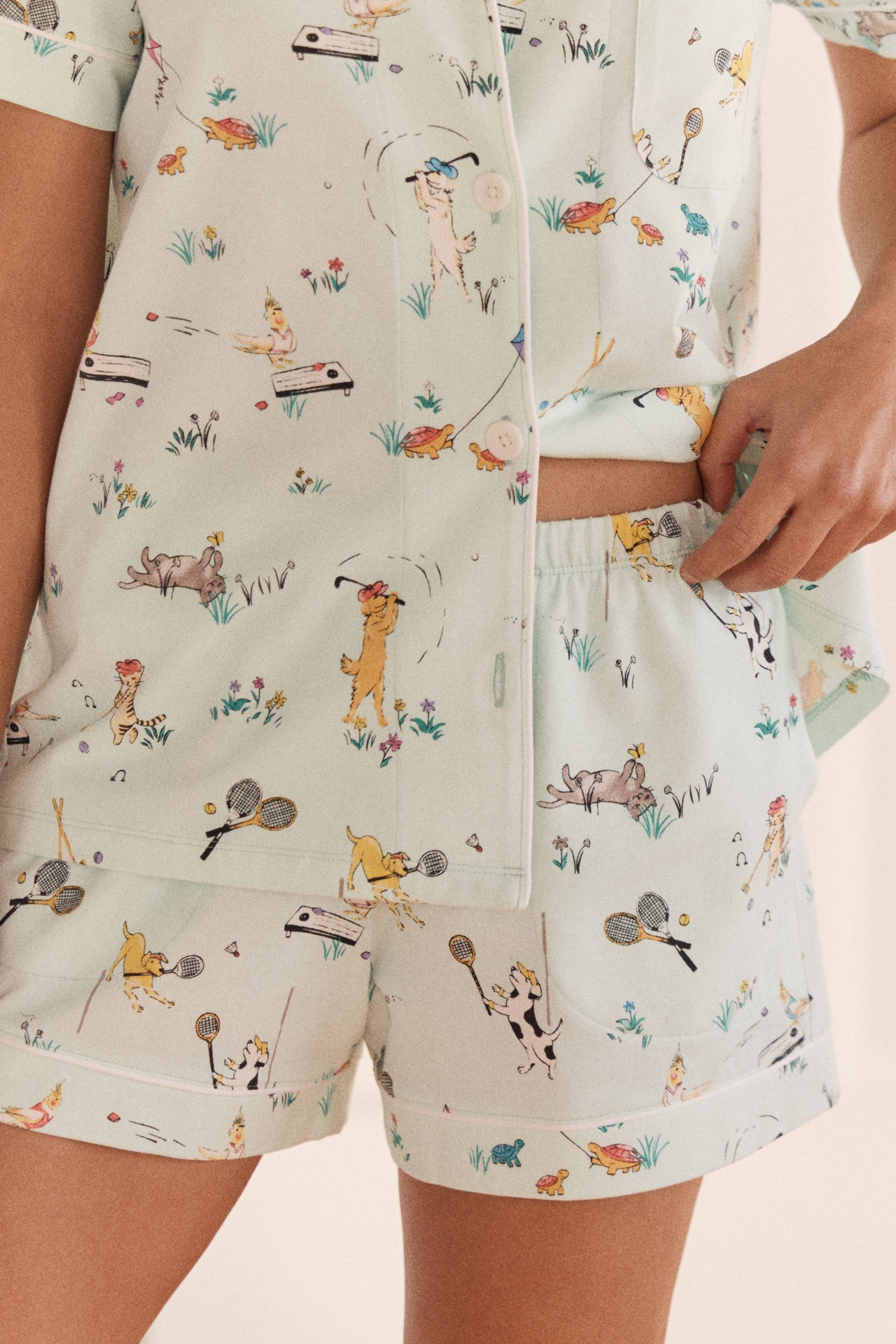 BedHead PJs Lawn Games Pajama Set