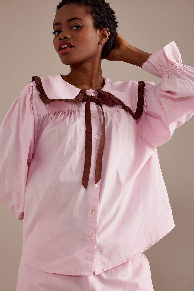 Damson Madder Maria Cotton Pyjama Set #1