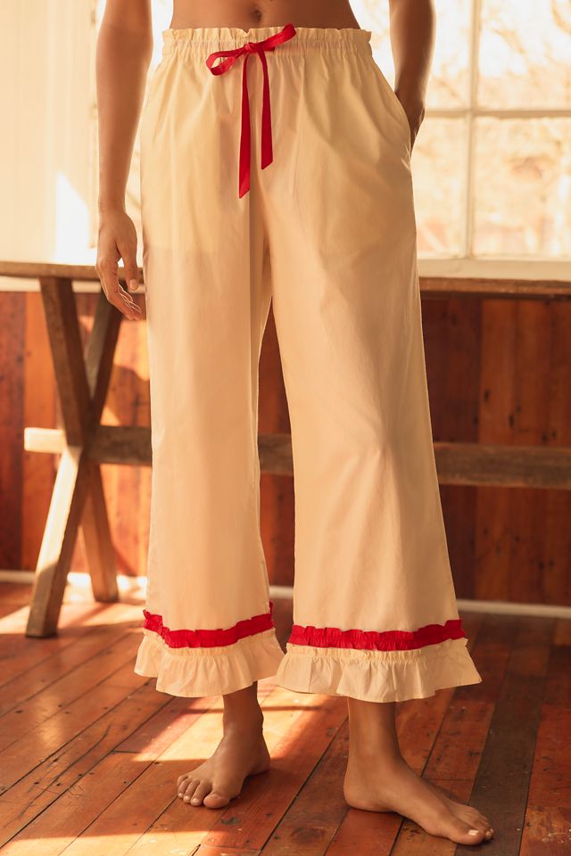 Damson Madder Tula Frilly Hem Trouser Pants #1
