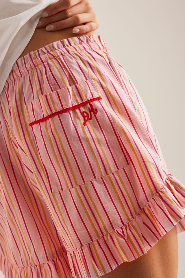 Damson Madder Cosima Rüschen-Shorts #3