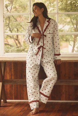 By Anthropologie Silky Pajama Pants