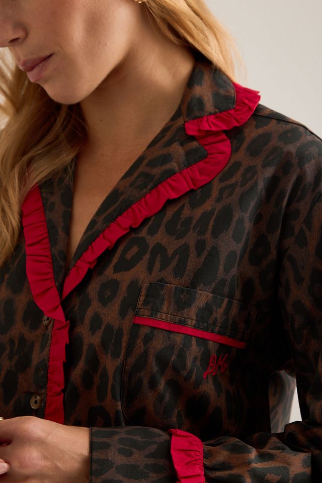 Damson Madder Antonia Leopard Pyjama Set #3