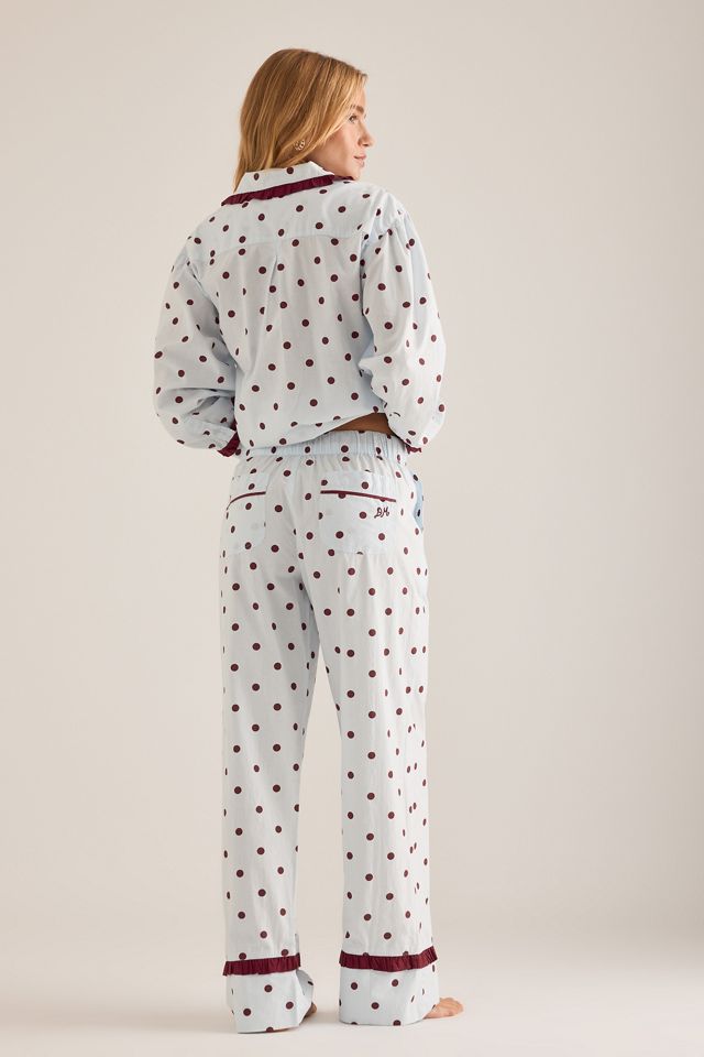Ensemble de pyjama à pois Antonella Damson Madder #4