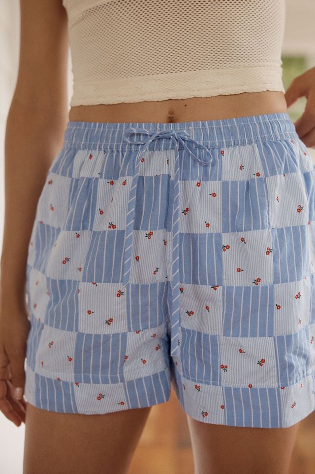 Damson Madder Eluna Cotton Boxer Shorts #1
