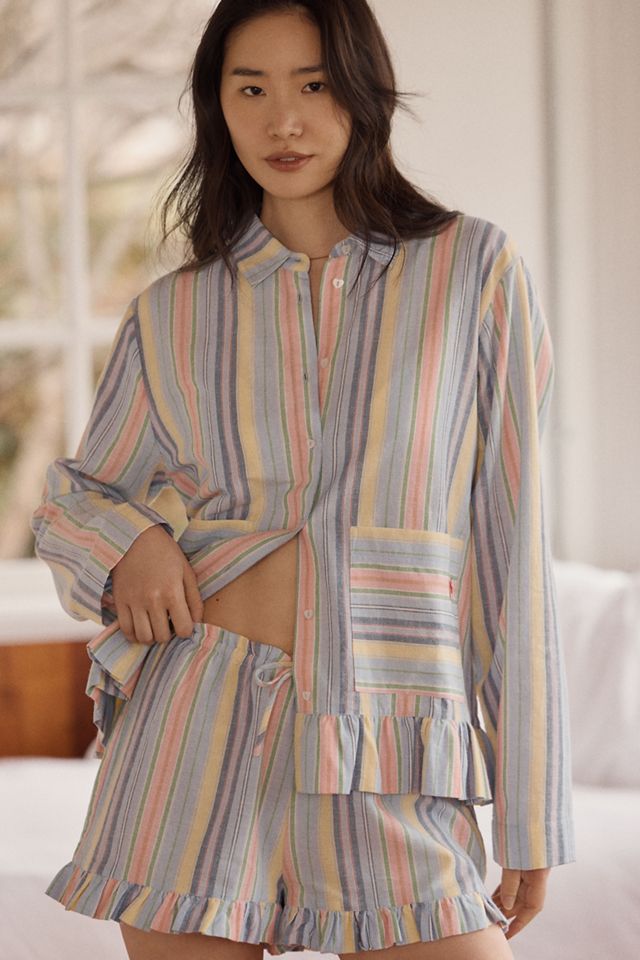 Damson Madder Frill Flori Long-Sleeve Top #3