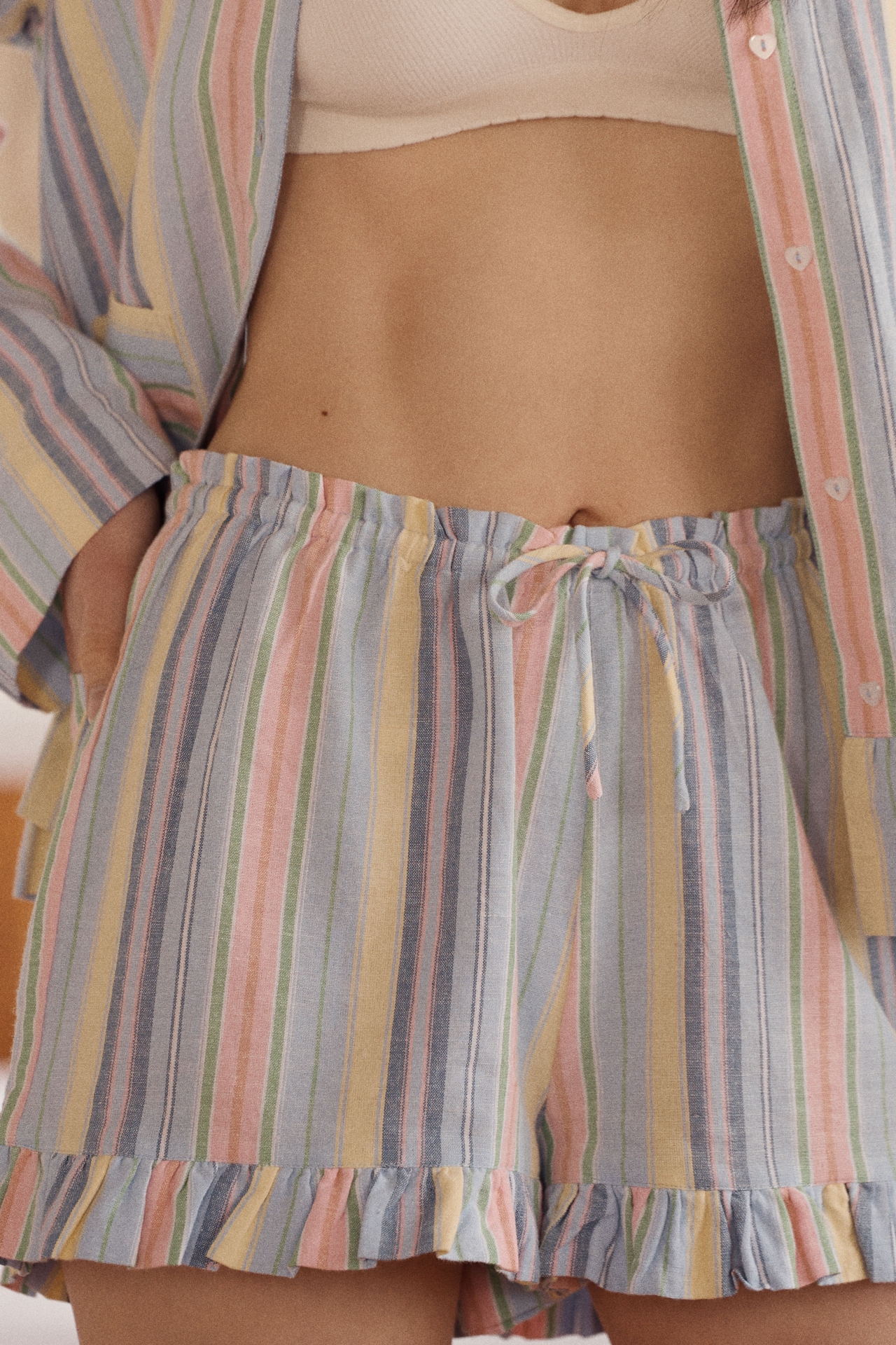Damson Madder Frill Flori Shorts