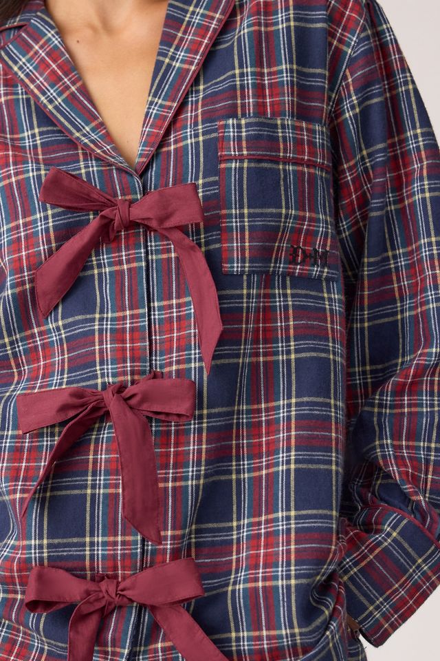 Damson Madder Antonella Flannel Long Pyjama Set #3