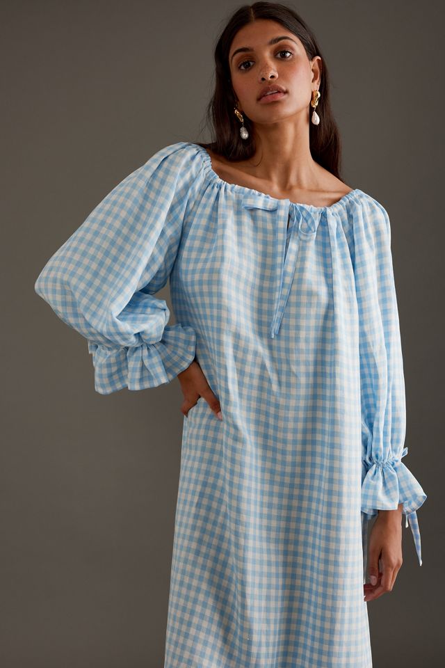 Sleeper Cha-Cha Linen Midi Dress #1