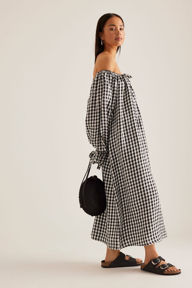 Sleeper Cha-Cha Linen Midi Dress #3