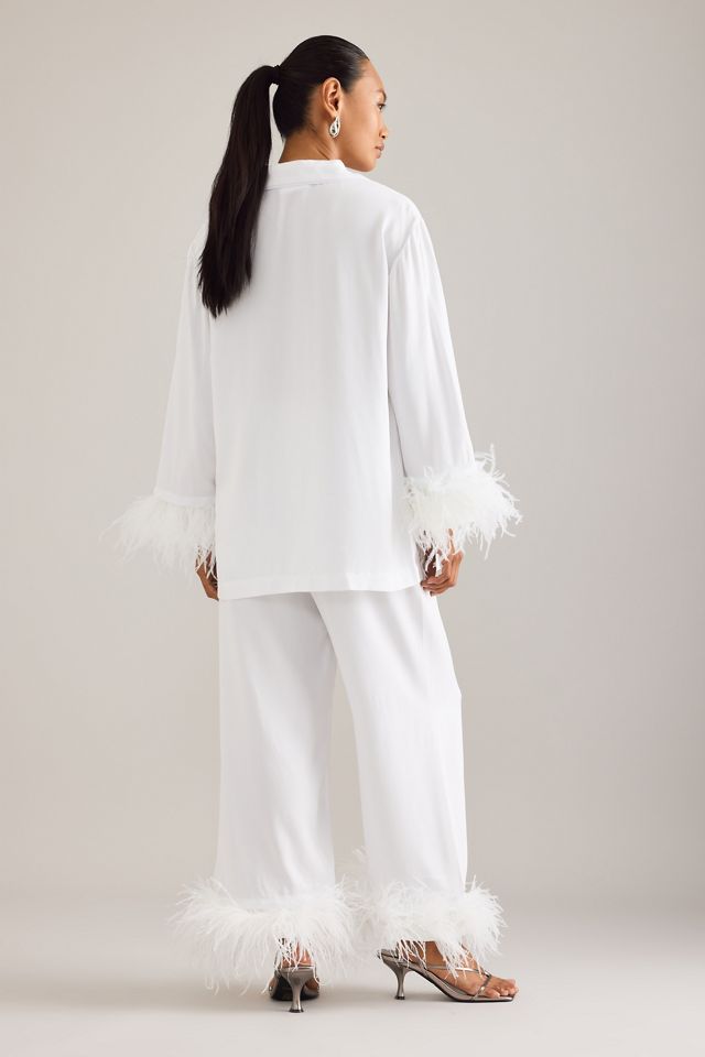 Conjunto de Pijama Largo con Plumas Sleeper Party #1