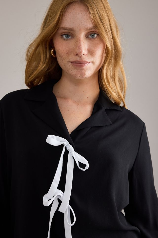 Sleeper Bow Long Pyjama Set #4