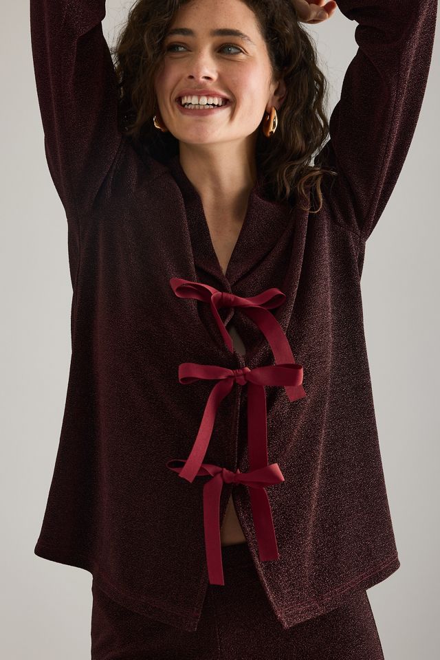 Sleeper Stardust Lurex Lounge Suit #4