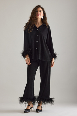 Sleeper Cosmos Lurex Long Pyjama Set