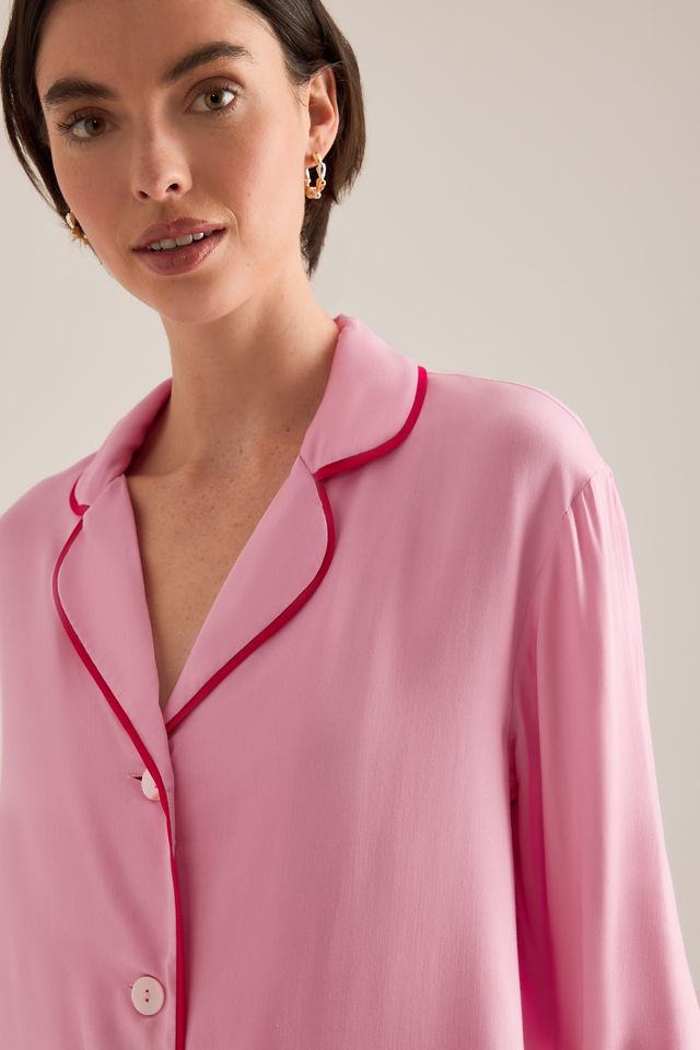 Sleeper Feather-Trimmed Party Pyjama Set #4