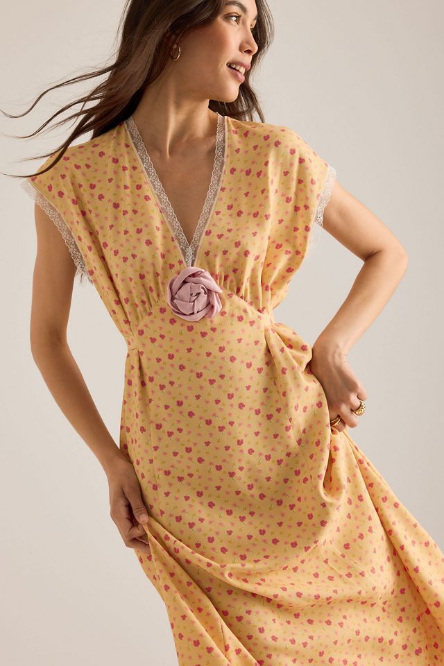 Sleeper The Genus Rosa Midi Dress #4