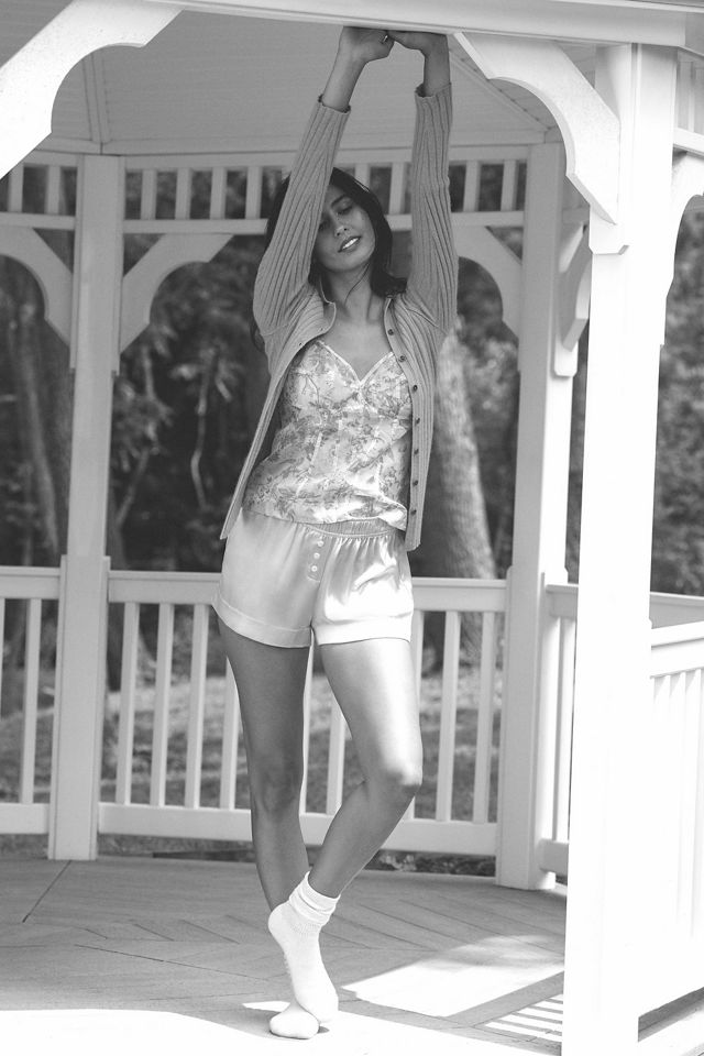 By Anthropologie Silk Boxer Shorts #2