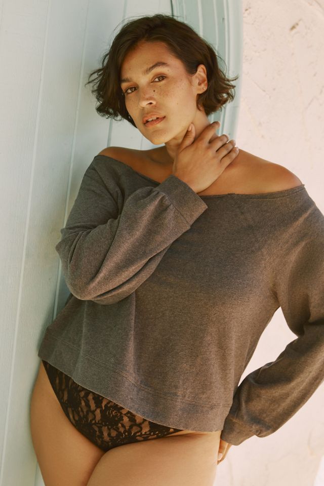 By Anthropologie Long-Sleeve Slouchy Pullover #3