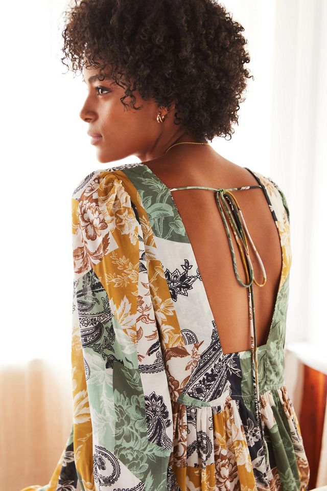 By Anthropologie Tiered Mini Dress #2