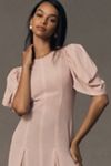 By Anthropologie Modern Sheer Midi Dress