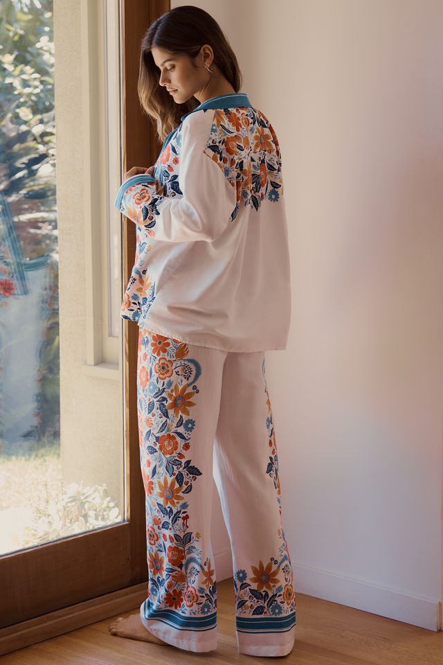 By Anthropologie Flannel Pajama Pants #1