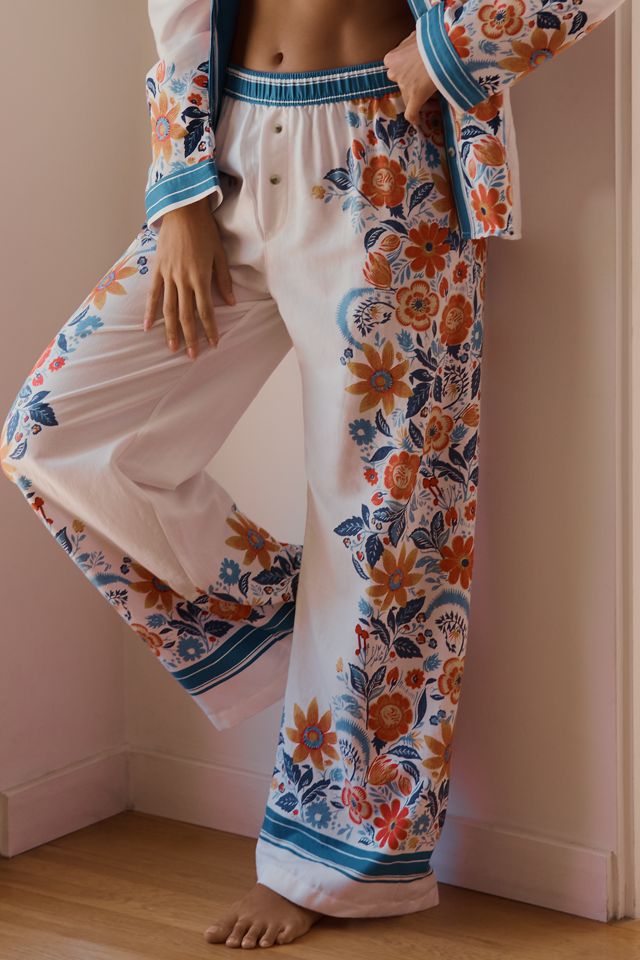 By Anthropologie Flannel Pajama Pants #2