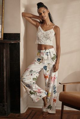 BY ANTHROPOLOGIE FLANNEL PAJAMA PANTS 