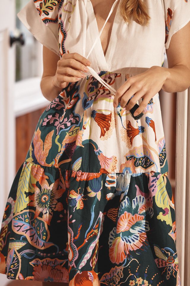 By Anthropologie Flanell Nachthemd #3