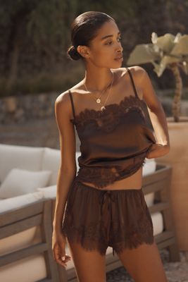 Kat The Label Olivia Lace Shorts