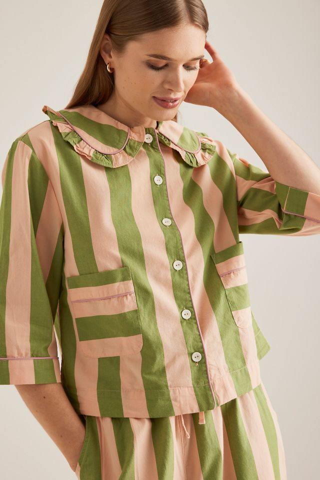 TBCo Long Cotton Stripe Pyjama Set #6