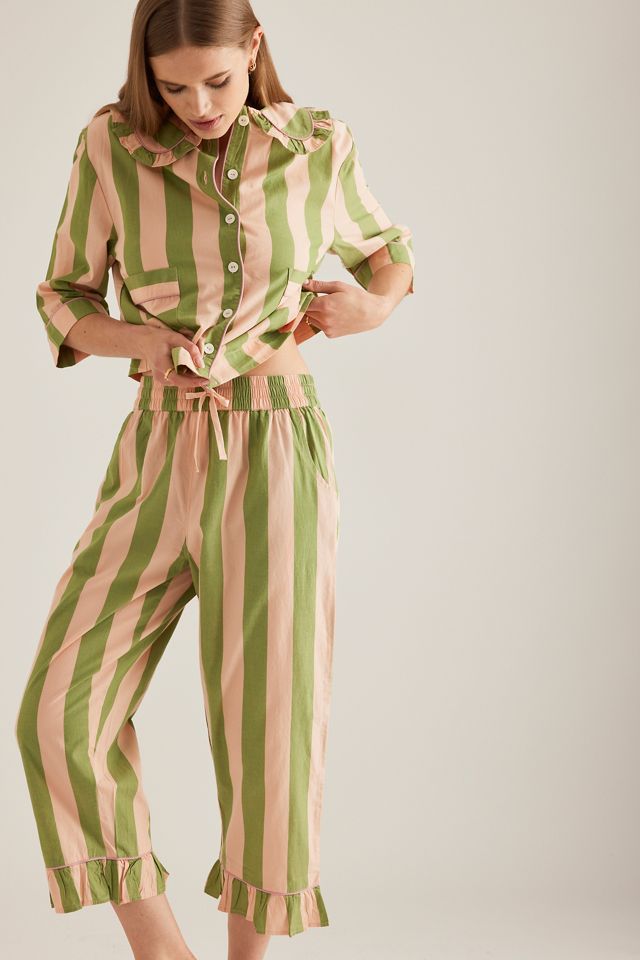 TBCo Long Cotton Stripe Pyjama Set #8