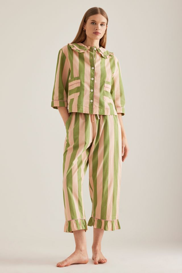 TBCo Long Cotton Stripe Pyjama Set #10