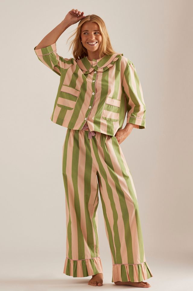 TBCo Long Cotton Stripe Pyjama Set #3